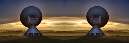 Radio telescope image